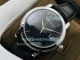 TWS Factory Replica AP Jules Audemars Extra-Thin SS Black Dial Black Leather Watch (3)_th.jpg